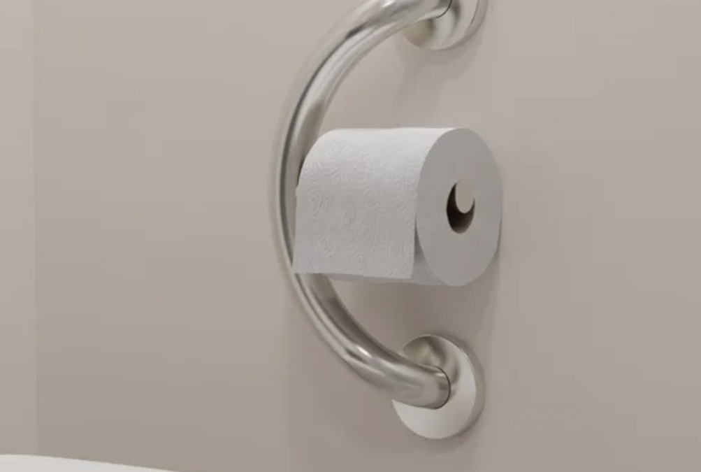 Toilet Paper Holder Grab Bars